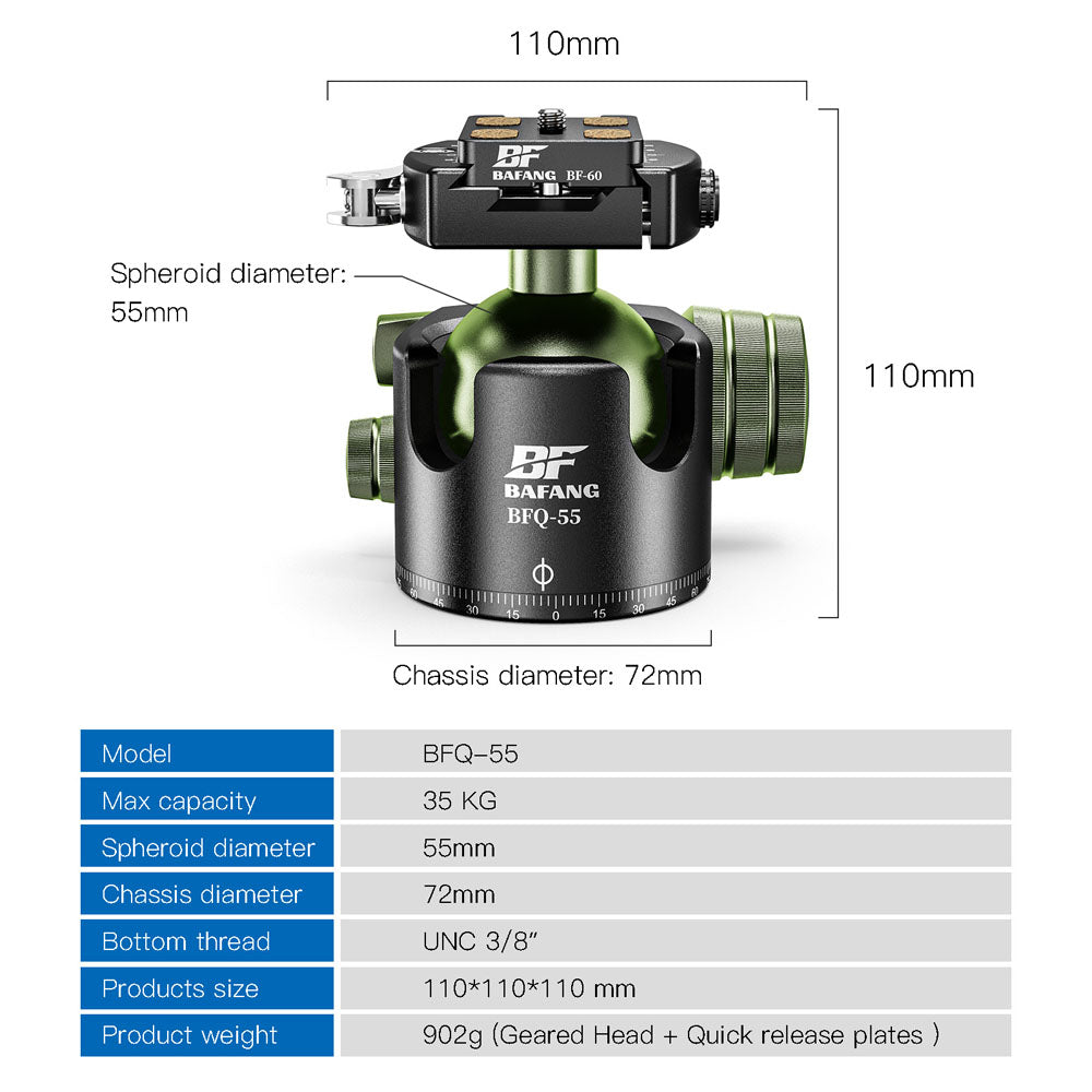 tripod ball head AQ-55A