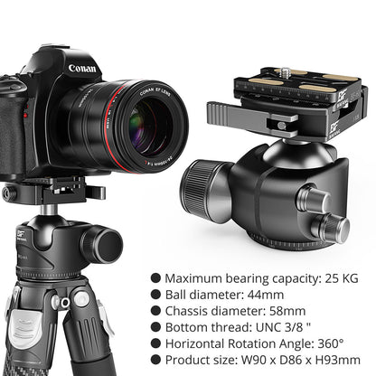 tripod ball head AQ-44A-BFJ-50B