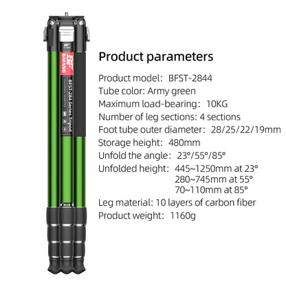 AST-2844 carbon fiber tripod