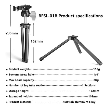 ASL-01B Desktop Video Tripod