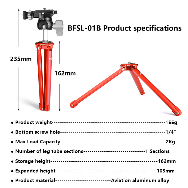 ASL-01B Desktop Video Tripod