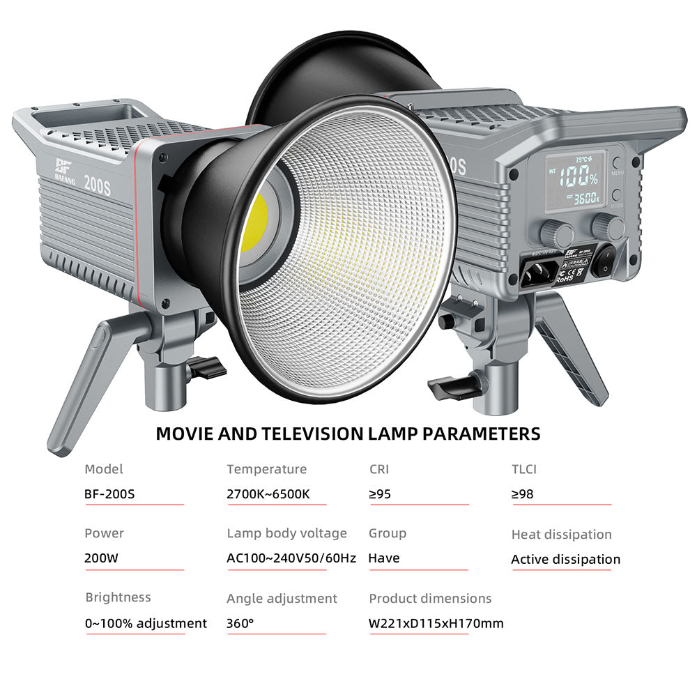 COB Video Light AD-200S