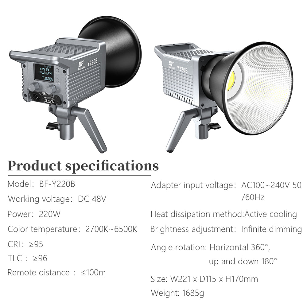 COB Video Light AD-Y220B