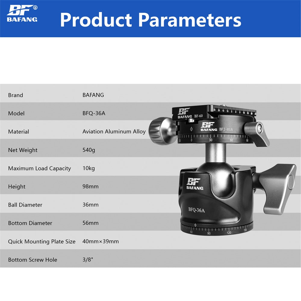 tripod ball head AQ-36A
